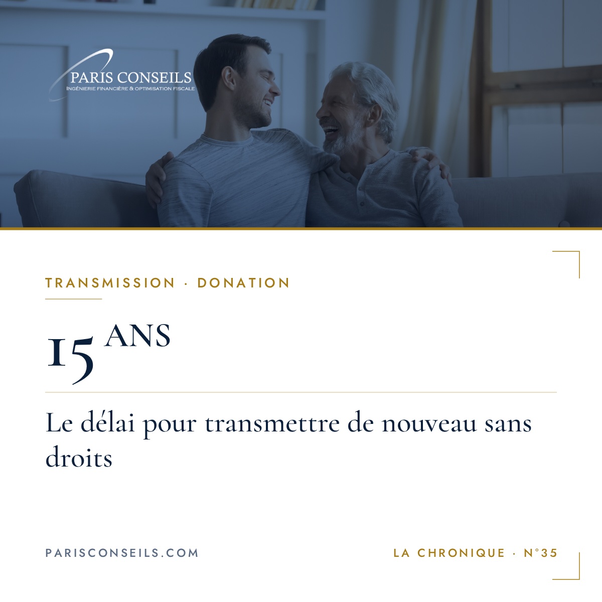 Donner de votre vivant coûte moins cher que transmettre après votre décès
